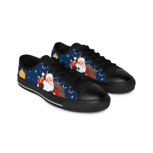 santa-claus-mens-sneakers-us-4-5-black-sole-shoes-802